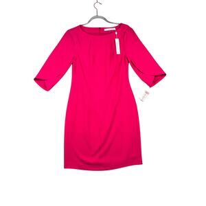 Trina Turk pink cold shoulder dress women’s size 2